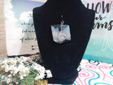 Hand-Wrapped Copper and Obsidian Pendant