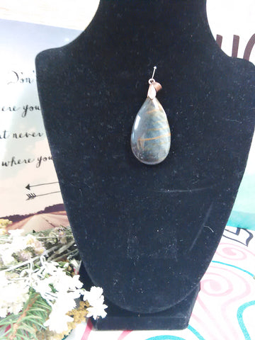 CU+ Wear Copper, Polished Stone Pendants
