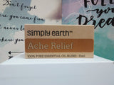 💊 Simply Earth- 'Ache Relief' Essential Oil Blend 15ml 💊 on American Gypsy Herbalist 